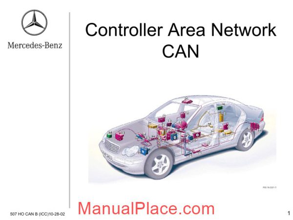 mercedes technical training can b icc system page 1