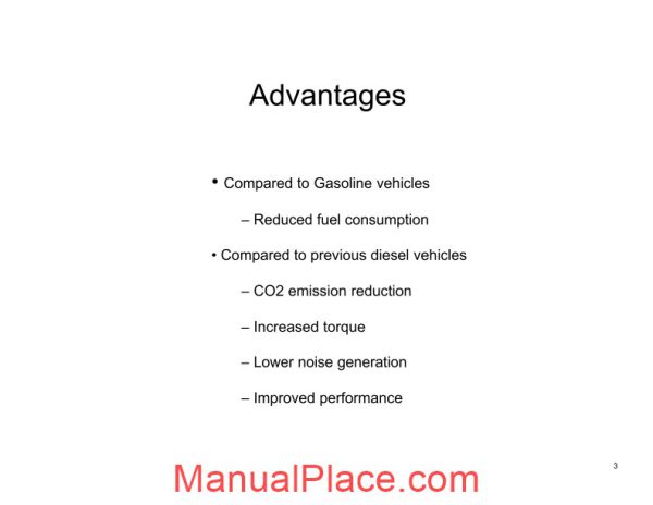 mercedes technical training common rail direct injection cdi page 3