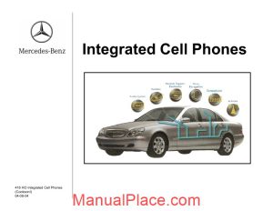 mercedes technical training ho integrated cellphones cookson page 1