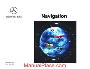 mercedes technical training ho navigation frechw page 1