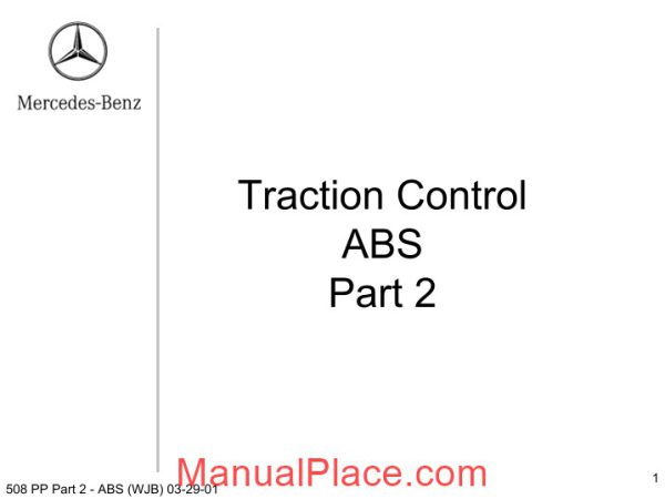 mercedes technical training ho part 02 abs wjb page 1