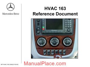 mercedes technical training hvac 163 wjb page 1