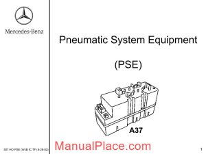 mercedes technical training pse wjb ic tf page 1