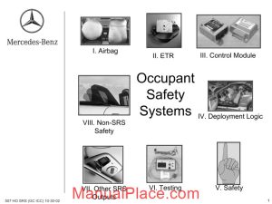 mercedes technical training srs gc icc page 1