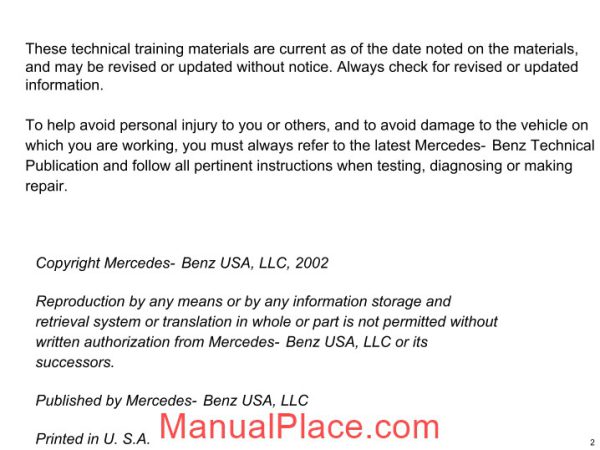 mercedes technical training srs gc icc page 2