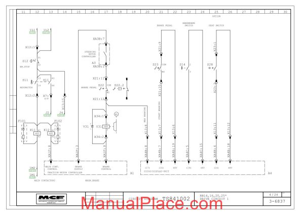 mitsubishi caterpillar forklift euro circuit diagram rb14 16 20 25 ts841002 page 4