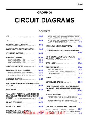 mitsubishi colt 2004 wiring diagram page 1