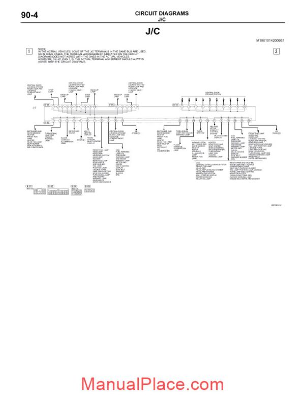 mitsubishi colt 2004 wiring diagram page 4