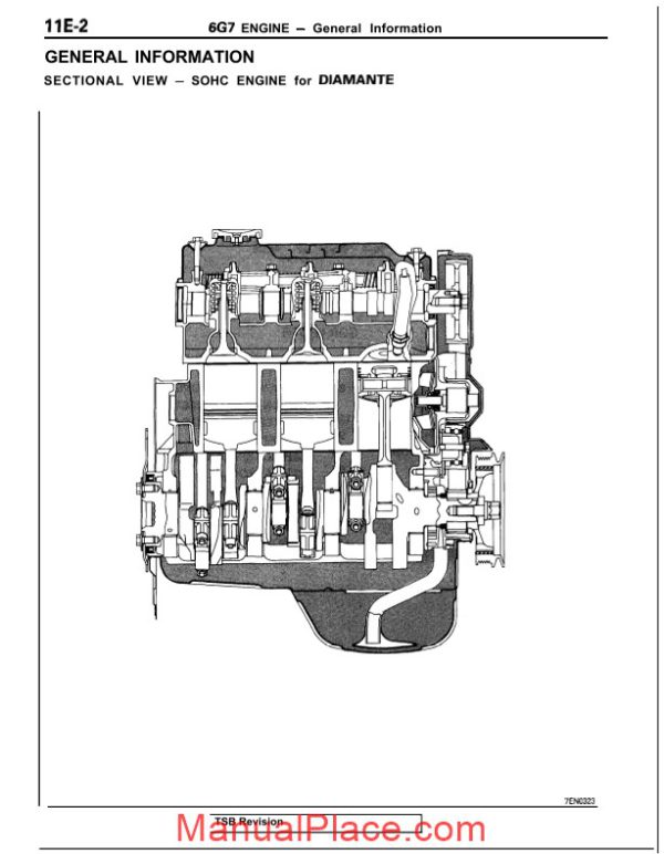 mitsubishi engine 6g72 manual page 2