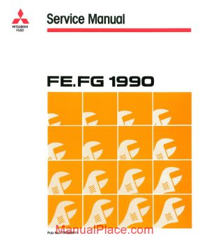 mitsubishi fuso 1990 1991 fe fg service manual page 1