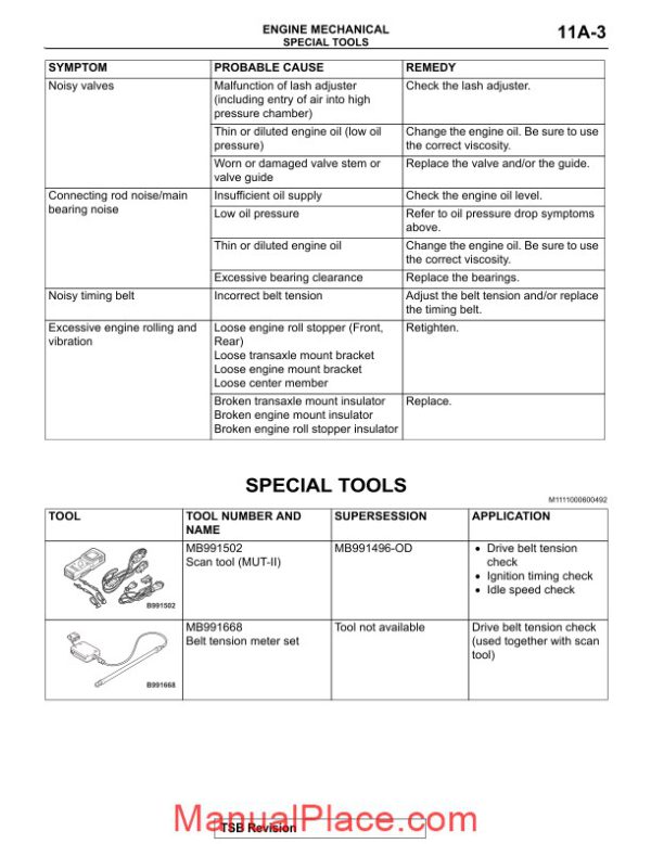 mitsubishi lancer evolution viii 2003 2006 engine mechanical page 3