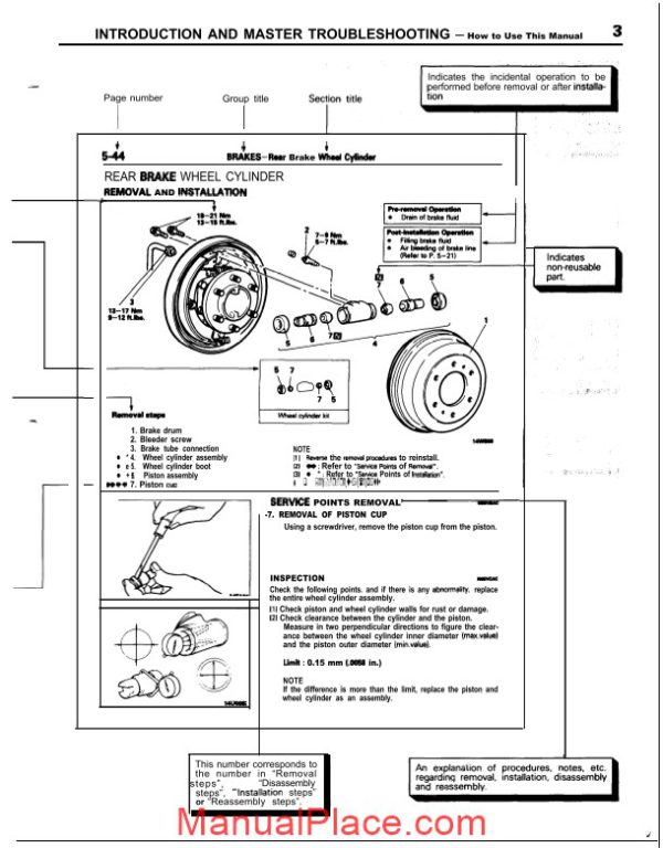 mitsubishi laser talon 1991 service manual page 3