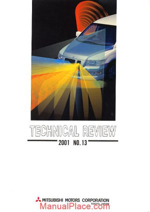 mitsubishi technical review 2001 page 1