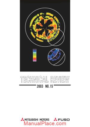 mitsubishi technical review 2003 page 1