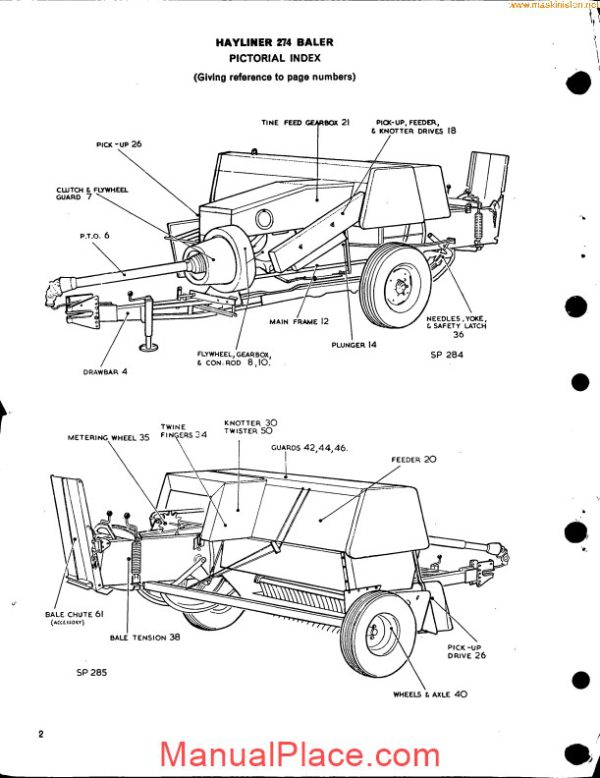 new holland 274 small baler parts sec wat page 4