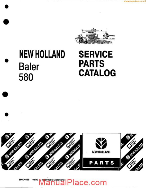 new holland 580 small baler parts sec wat page 1