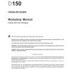 new holland crawler dozer d150 en service manual page 1