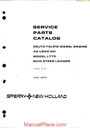new holland deutz f3l912 engine sperry parts sec wat page 1