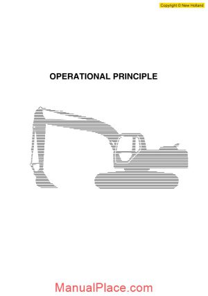 new holland e385b operational priciple page 1