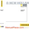 new holland e485 workshop manual page 1