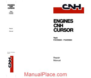 new holland engine f2ce f3ae en service manual page 1