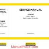 new holland excavator e70bsr rops tier3 en service manual page 1