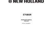 new holland excavator e70bsr rops tier3 en service manual page 2
