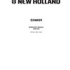 new holland excavator e80msr en service manual page 1