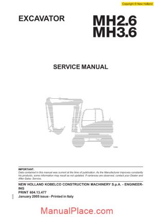 new holland mh 2 6 3 6 service manual machines page 1