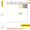 new holland skid steer loader ls140 ls150 en service manual page 1