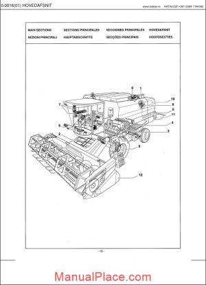 new holland tx 62 63 64 65 66 67 parts catalogue page 1