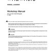 new holland w110 w110tc wheel loader workshop manual page 1