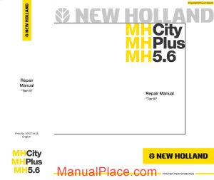 new holland wheel excavator mh5 6 mhpus mhcity tier3 en service manual page 1