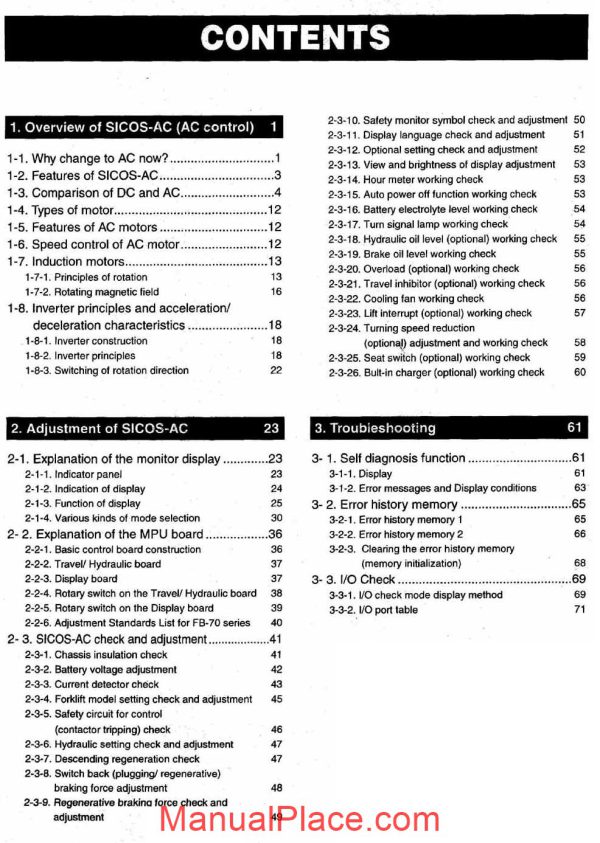 nichiyu forklift fb10 30p ac serie 70 troubleshooting manual page 2