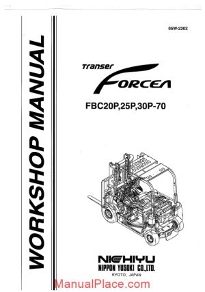 nichiyu forklift fbc20 25 30p 70 service manual page 1