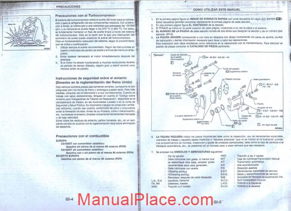 nissan 200sx s13 series workshop manual page 4