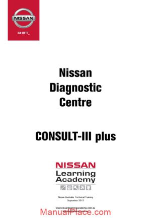 nissan diagnostic consult iii plus info page 1