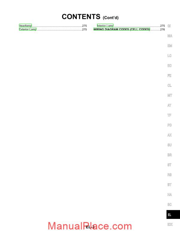 nissan frontier 2002 wiring diagram page 3