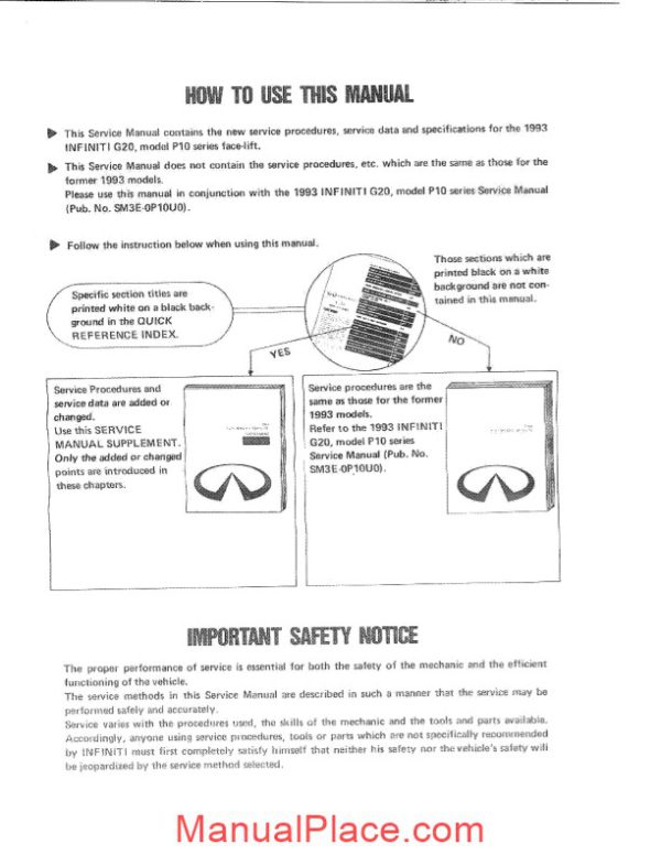 nissan g20 supp 1993 factory shop manual page 2