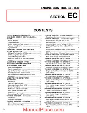 nissan ka24e engine electronic systems manual english page 1