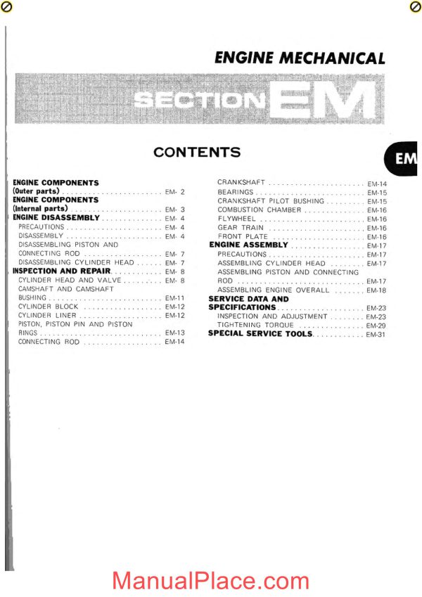 nissan model sd series diesel engine sd22 sd23 sd25 service manual page 2 scaled