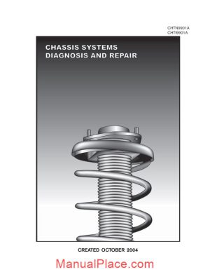 nissan official training chassis systems diagnosis and repair page 1