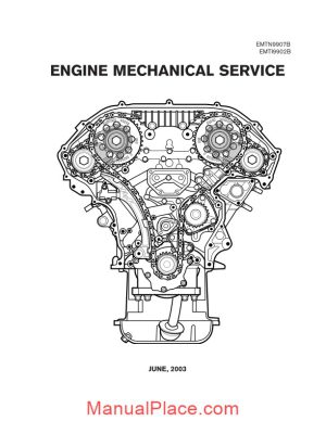 nissan official training engine mechanical service page 1