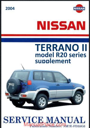 nissan terrano 2004 repair manual page 1