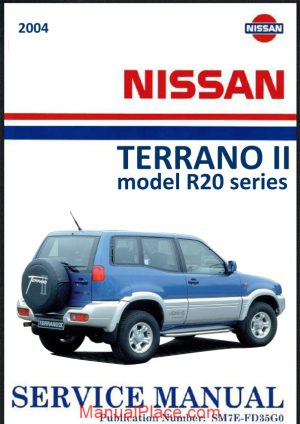 nissan terrano 2004 service and repair manual page 1