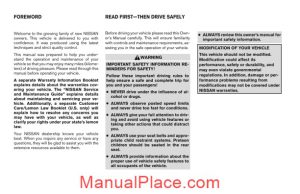 nissan versa 2007 service manual page 1