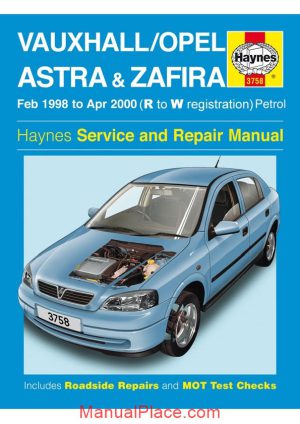 opel astra g zafira repair manual haynes 2003 page 1