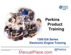 perkins 1300 edi training course page 1