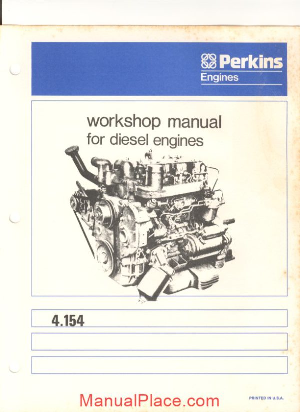 perkins 4 154 shop manual page 1