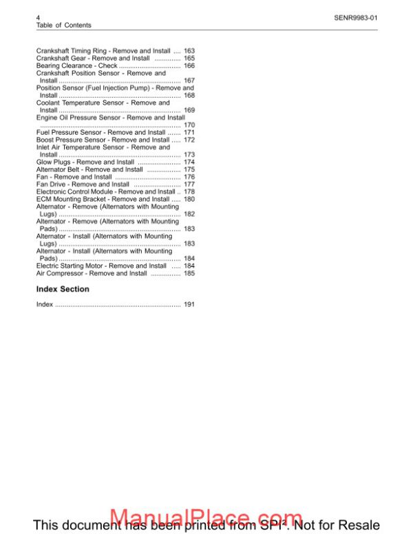 perkins disassembly and assembly 1106d industrial engine page 4